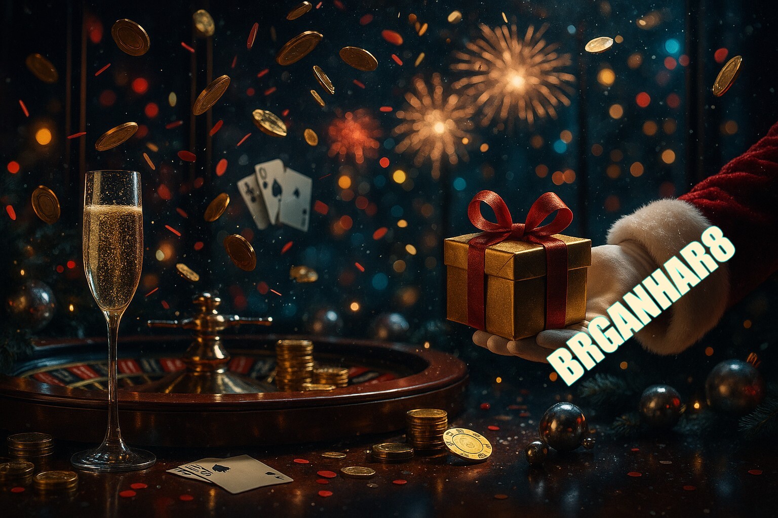 Promoções de Ano Novo no BRGANHAR8